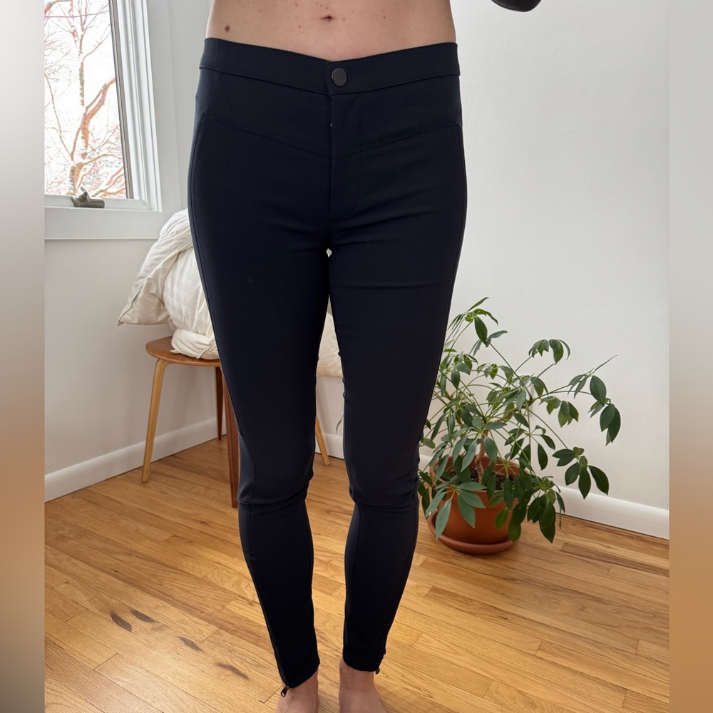 Marc By Marc Jacobs dark navy trouser leggings